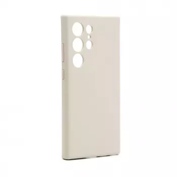 Connect Samsung Galaxy S24 Ultra Premium Quality Magnetic Soft Touch Silicone puzdro sivá