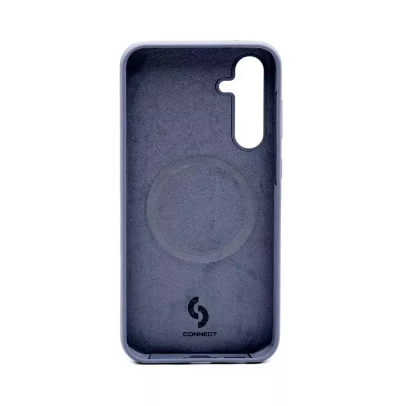 Connect Samsung Galaxy S23 FE Premium Magsafe Soft Touch Silicone puzdro Midnight Blue