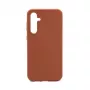Connect Samsung Galaxy S23 FE Premium Quality Magnetic Soft Touch Silicone puzdro Saddle Brown