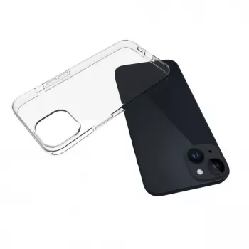 Connect Apple iPhone 15 Priehľadné silikónové puzdro 1,5 mm TPU transparentné