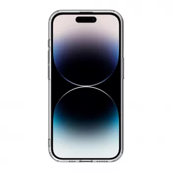 Connect Apple iPhone 15 Pro Max Priehľadné puzdro s magnetom a ochranou kamery transparentné