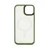 Connect Apple iPhone 13 Pro Max Hybridné puzdro s magnetom PC+TPU zelené