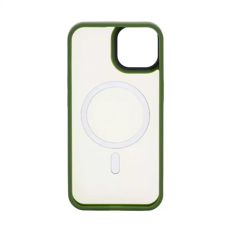 Connect Apple iPhone 13 Pro Max Hybridné puzdro s magnetom PC+TPU zelené