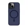 Connect Apple iPhone 15 Hybridné puzdro s magnetom, PC+TPU, modré
