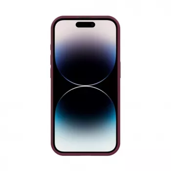 Connect Apple iPhone 15 Hybridné puzdro s magnetom PC+TPU červené
