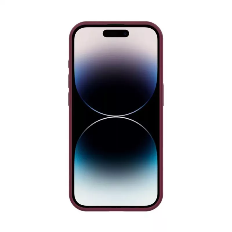 Connect Apple iPhone 15 Hybridné puzdro s magnetom PC+TPU červené