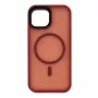 Connect Apple iPhone 15 Hybridné puzdro s magnetom PC+TPU červené
