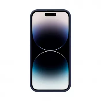 Connect Apple iPhone 15 Pro Hybridné puzdro s magnetom, PC+TPU, modré