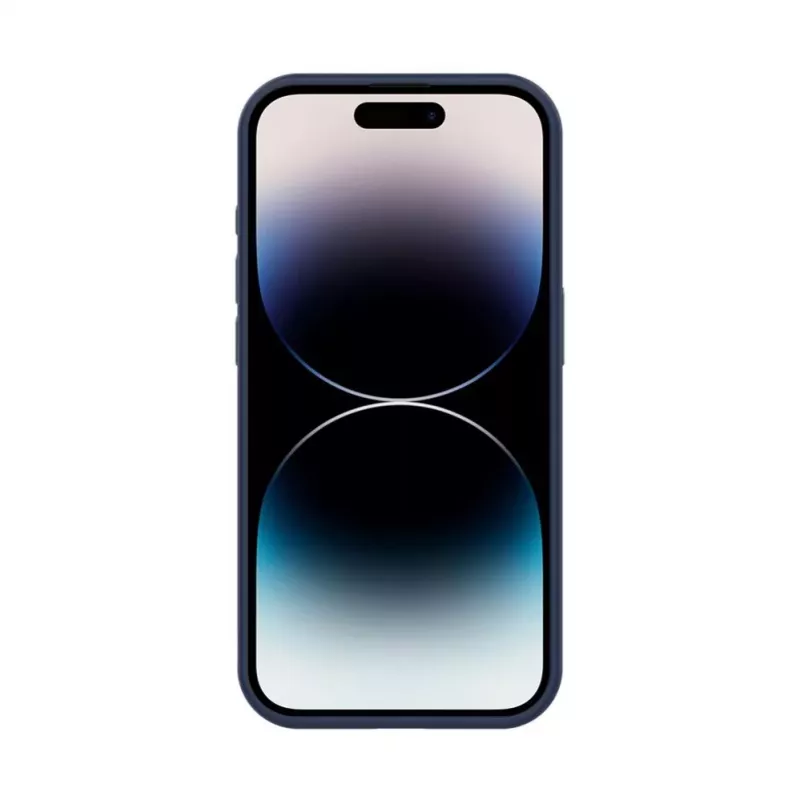 Connect Apple iPhone 15 Pro Hybridné puzdro s magnetom, PC+TPU, modré