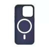 Connect Apple iPhone 15 Pro Hybridné puzdro s magnetom, PC+TPU, modré