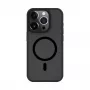 Connect Apple iPhone 15 Pro Max Hybrid Case s magnetom, PC+TPU, čierna