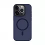 Connect Apple iPhone 15 Pro Max Hybrid Case s magnetom, PC+TPU, modrá