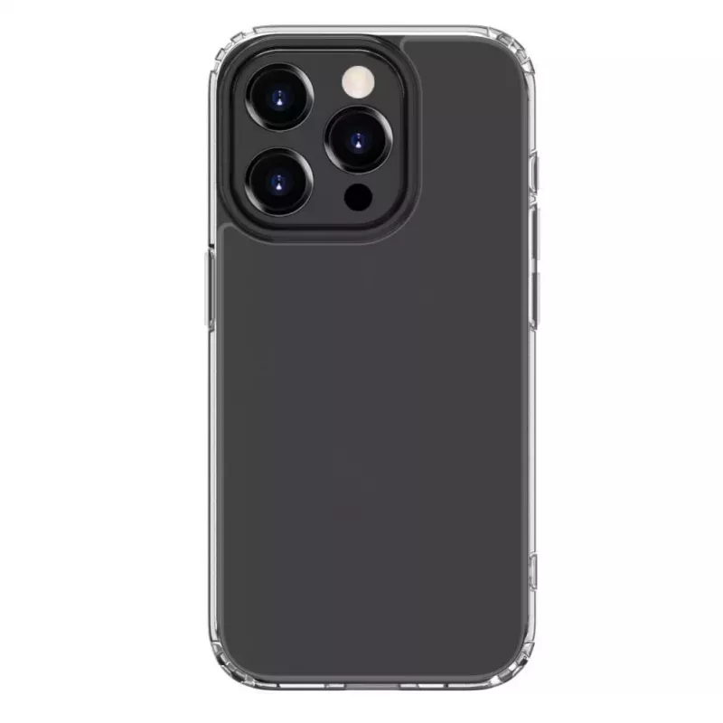 Connect Apple iPhone 15 Pro Military Shockproof Silicone Case priehľadné