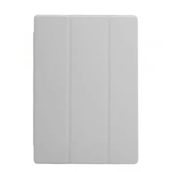 Connect Galaxy Tab A8 10.5 puzdro na tablet s umelým mikrovláknom vnútri strieborná