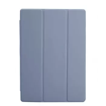 Connect Samsung Galaxy Tab A9 puzdro na tablet s vnútornou podšívkou z umelého mikrovlákna - levanduľovo sivá