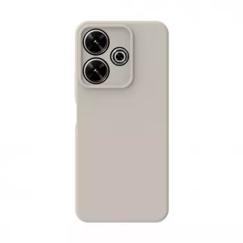 Evelatus Xiaomi Redmi Note 13 5G Premium Soft Touch Silicone Case strieborná