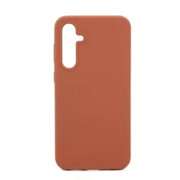 Evelatus Samsung Galaxy S24 Premium Soft Touch silikónové puzdro hnedá