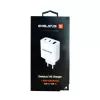 Evelatus 45W Max rýchla nabíjačka EU USB-C1/USB-C1/USB-A - RCE-4501ACCL biela