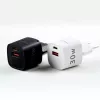 Evelatus USB-A a USB-C 30W Max EU nabíjačka biela