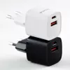 Evelatus USB-A a USB-C 30W Max EU nabíjačka biela