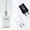 Evelatus USB-A a USB-C 30W Max EU nabíjačka biela