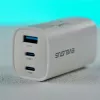 Evelatus 65W Max rýchla nabíjačka CN USB-C1/USB-C1/USB-A biela