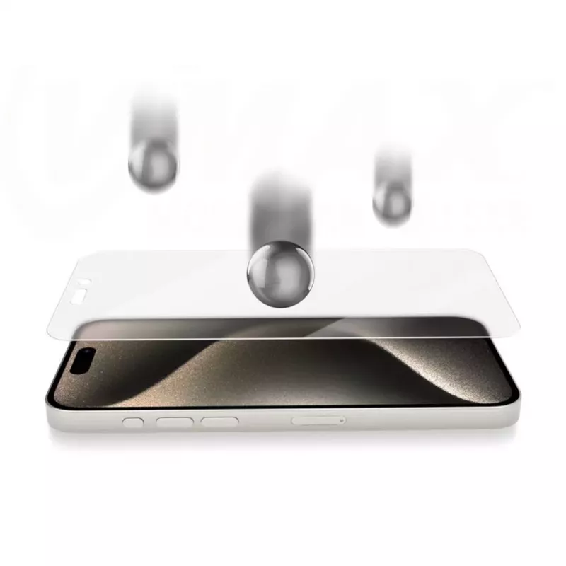 Connect Samsung Galaxy A55 0,33 mm ploché číre tvrdené sklo s japonským lepidlom a antistatickou úpravou
