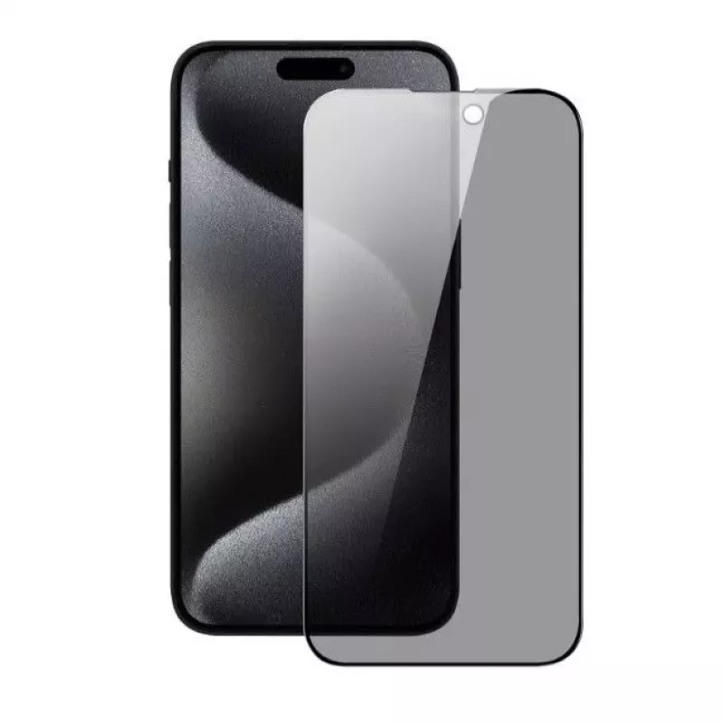iLike Xiaomi Redmi Note 13 Pro 4G / Poco M6 Pro Privacy 2.5D Silk Full Cover Japan Glue Anti-Static Super Strong čierna