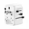 EVELATUS 35W svetový cestovný adaptér s 1 PD USB-C, 2 USB-C, 2 USB-A, biely