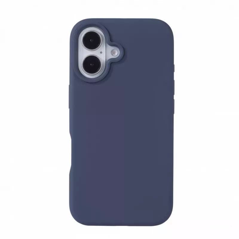 Evelatus Apple iPhone 16 Premium MagSafe Soft Touch silikónové puzdro Midnight Blue