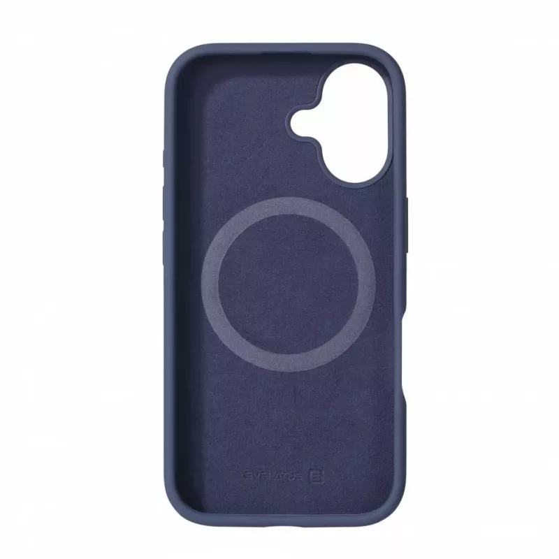Evelatus Apple iPhone 16 Premium MagSafe Soft Touch silikónové puzdro Midnight Blue