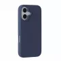 Evelatus Apple iPhone 16 Premium MagSafe Soft Touch silikónové puzdro Midnight Blue