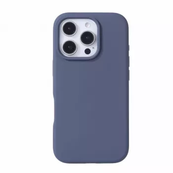 Evelatus Apple iPhone 16 Pro Max Premium MagSafe Soft Touch silikónové puzdro Midnight Blue
