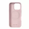 Evelatus Apple iPhone 16 Pro Premium MagSafe Soft Touch silikónové puzdro Pink Sand