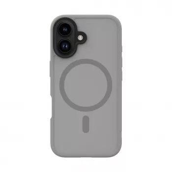 Evelatus Apple iPhone 16 hybridné puzdro s MagSafe PC+TPU strieborné