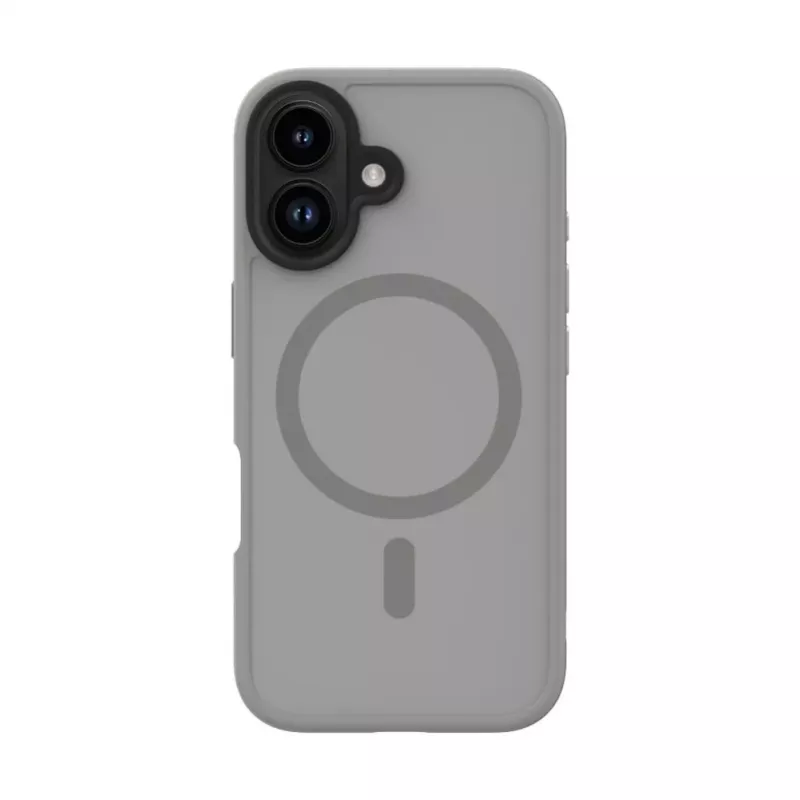 Evelatus Apple iPhone 16 hybridné puzdro s MagSafe PC+TPU strieborné