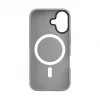Evelatus Apple iPhone 16 hybridné puzdro s MagSafe PC+TPU strieborné