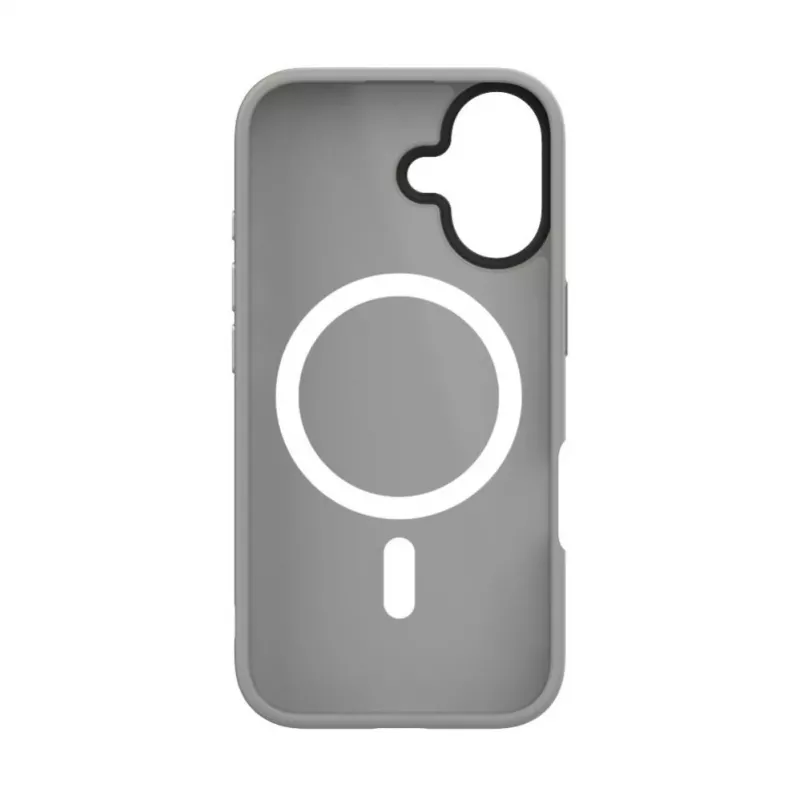 Evelatus Apple iPhone 16 hybridné puzdro s MagSafe PC+TPU strieborné
