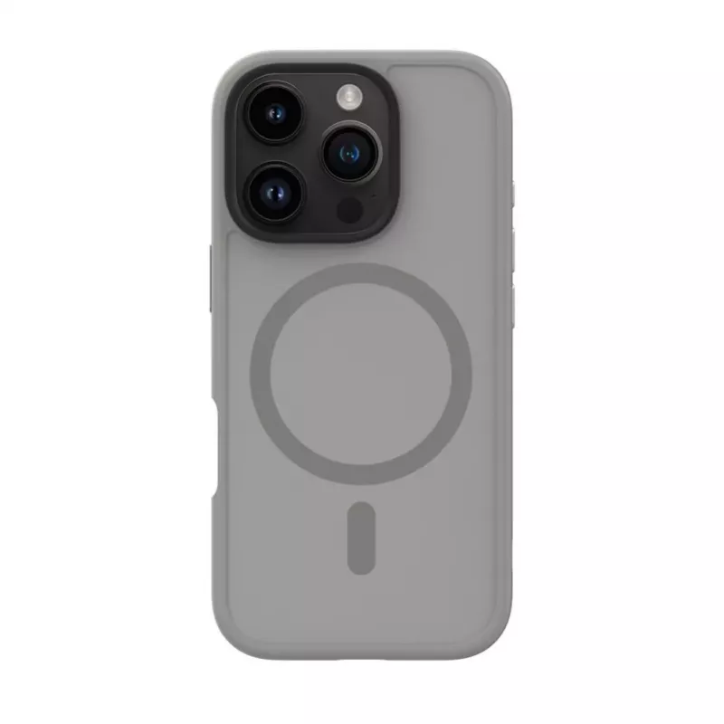 Evelatus Apple iPhone 16 Pro hybridné puzdro s MagSafe PC+TPU strieborné