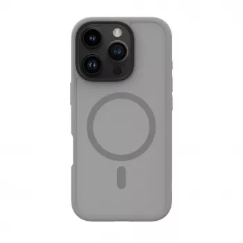Evelatus Apple iPhone 16 Pro Max hybridné puzdro s MagSafe PC+TPU strieborné