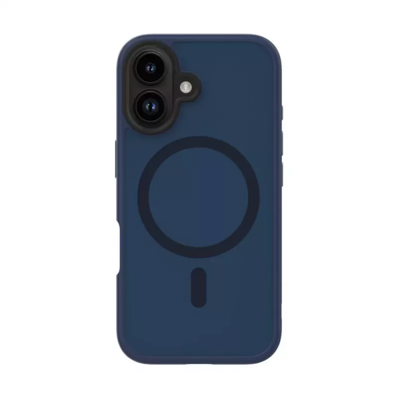 Evelatus Apple iPhone 16 hybridné puzdro s MagSafe PC+TPU tmavomodré