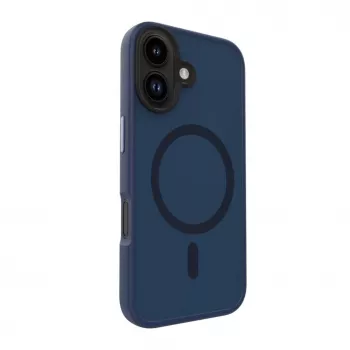Evelatus Apple iPhone 16 hybridné puzdro s MagSafe PC+TPU tmavomodré