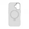 Evelatus Apple iPhone 16 Shield Case MagSafe & Stand matné strieborné