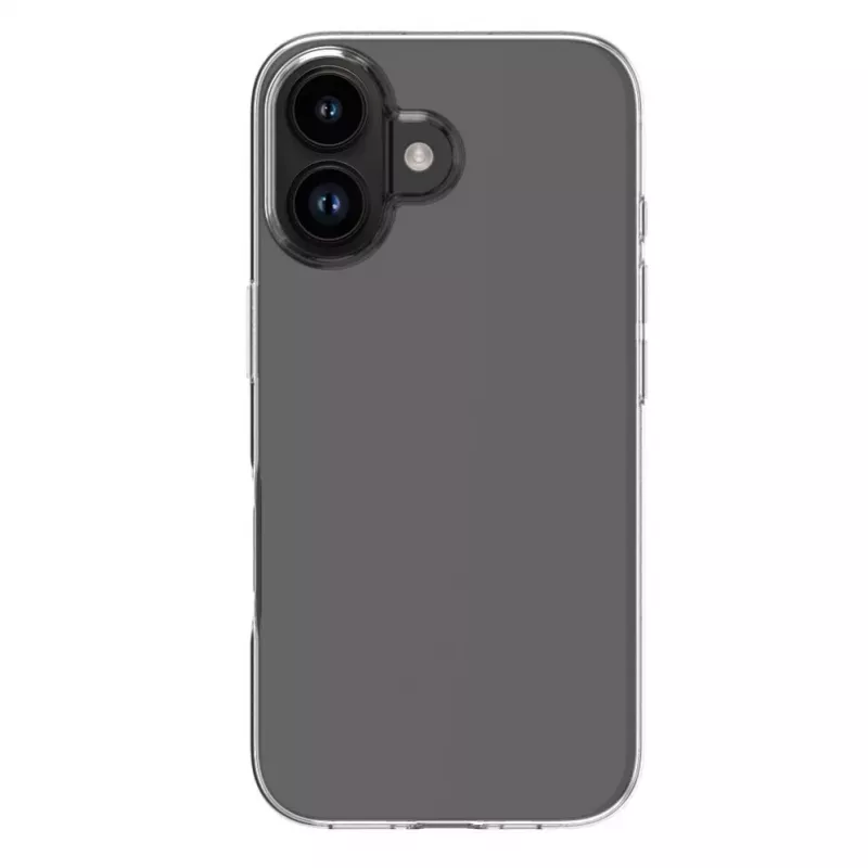 Evelatus Apple iPhone 16 priehľadné silikónové puzdro 1,5 mm TPU transparentné