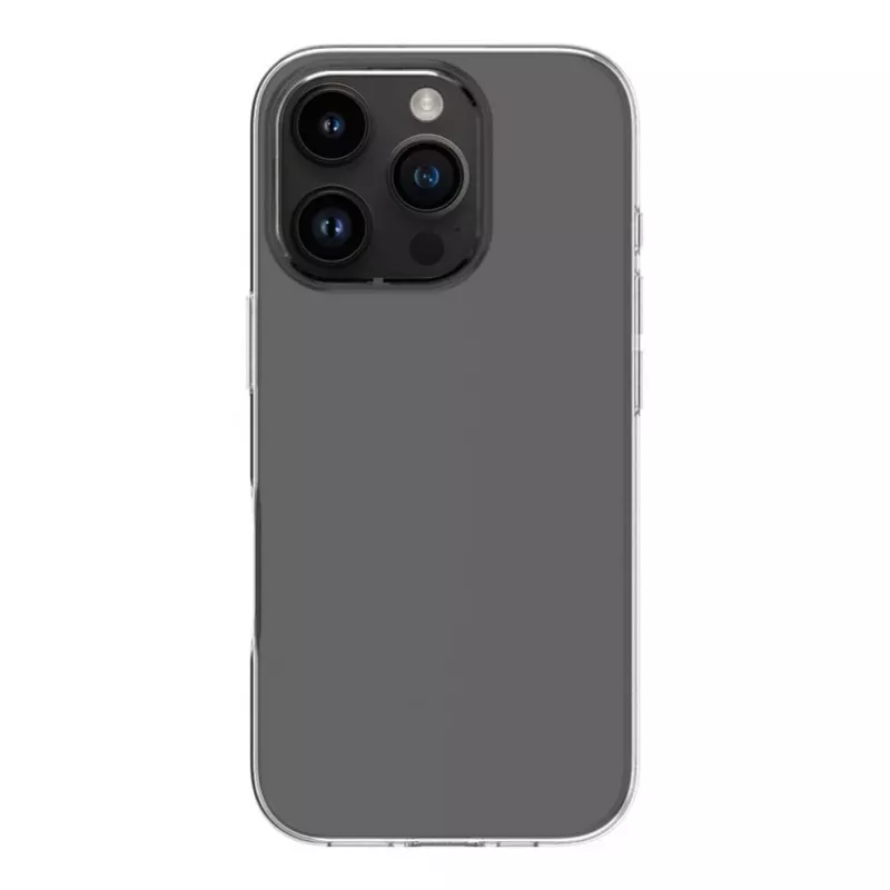 Evelatus Apple iPhone 16 Pro priehľadné silikónové puzdro 1,5 mm TPU transparentné
