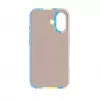 Evelatus Apple iPhone 16 viacfarebné silikónové puzdro s MagSafe Beige Cream