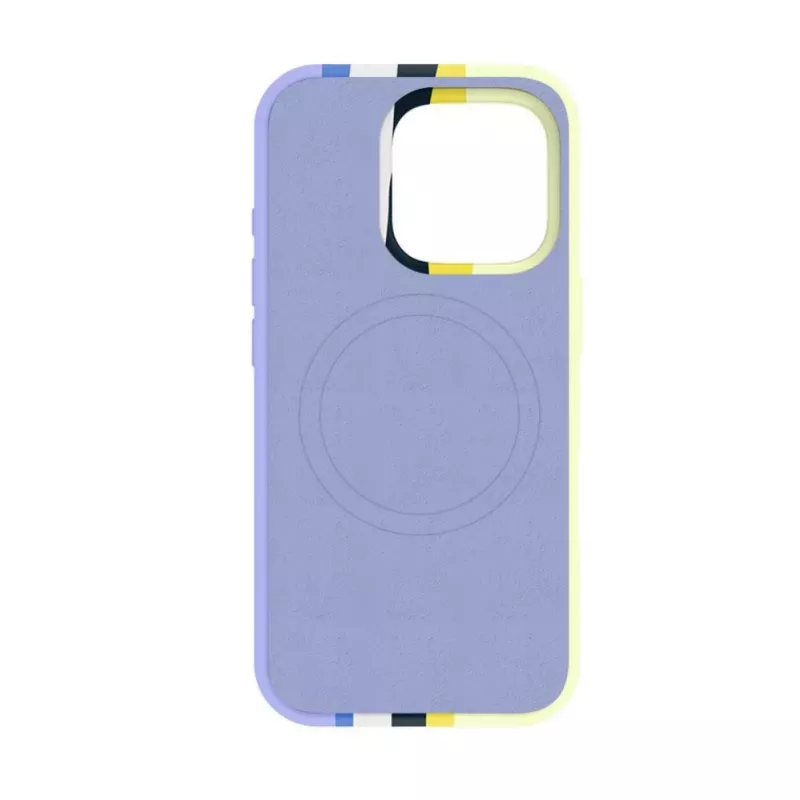 Evelatus Apple iPhone 16 Pro viacfarebné silikónové puzdro s MagSafe Ceramic White