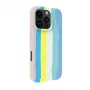 Evelatus Apple iPhone 16 Pro Max viacfarebné silikónové puzdro s MagSafe Beige Cream