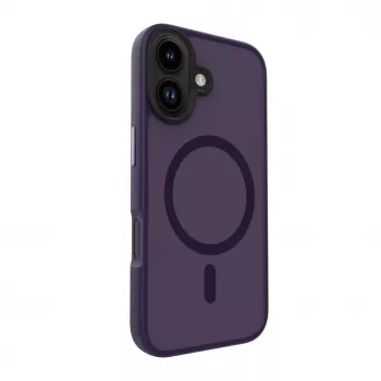 Evelatus Apple iPhone 16 Hybrid Case s MagSafe PC+TPU fialové