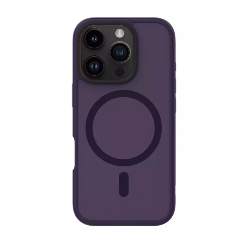 Evelatus Apple iPhone 16 Pro Hybrid Case s MagSafe PC+TPU fialové